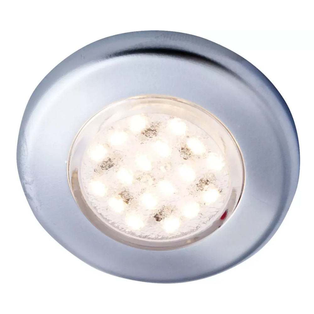 Frilight Gleam 18 SMD pinta-asennettava LED-spotti matta kromi