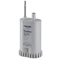 Reich Tandem uppopumppu 12V UniQuick-takaiskuventtiilillä