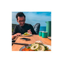 KingCamp Bamboo Table L Plus -kokoontaittuva retkipöytä