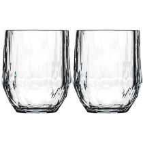 Koziol Superglas CLUB No. 23 juomalasit 2 kpl, 200 ml, kristallinkirkas