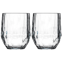 Koziol Superglas CLUB No. 23 juomalasit 2 kpl, 200 ml, kristallinkirkas