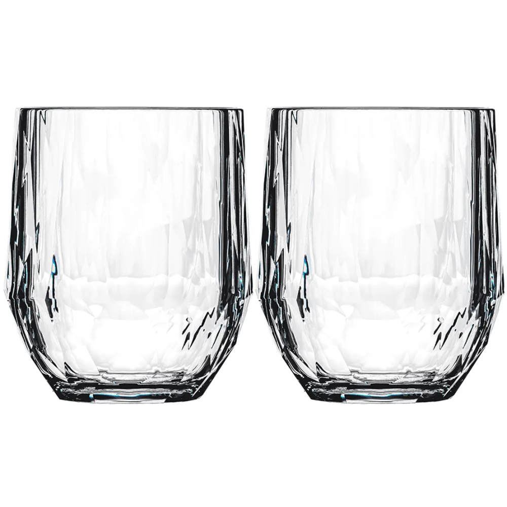 Koziol Superglas CLUB No. 23 juomalasit 2 kpl, 200 ml, kristallinkirkas
