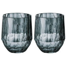 Koziol Superglas CLUB No. 23 -juomalasit 2 kpl, 200 ml, läpinäkyvä harmaa