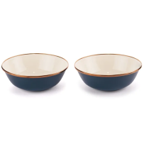 Barebones emalikulhosetti, 2 kpl, sininen