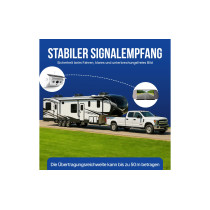 Falcon magneettinen langaton kamerajärjestelmä, 7" näyttö ja 50 m kantama