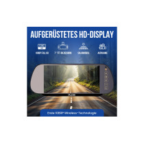 Falcon magneettinen langaton kamerajärjestelmä, 7" näyttö ja 50 m kantama