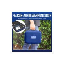 Falcon magneettinen langaton kamerajärjestelmä, 7" näyttö ja 50 m kantama