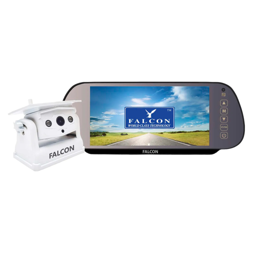 Falcon magneettinen langaton kamerajärjestelmä 7 tuuman näytöllä