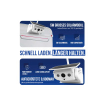 Falcon magneettinen langaton kamerajärjestelmä, 7" näyttö ja 50 m kantama