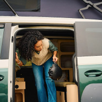 NomadiQ Compact -kannettava retkikeitin, musta