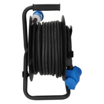 Haba kaapelikela CEE-pistoke ja kulmaliitin, 25 m