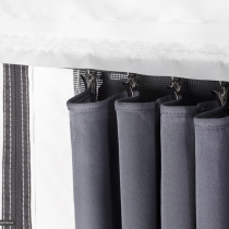 Thule Curtains verhosarja harmaa, kokovaihtoehdot Koko 1–3