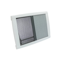 MPK Vision Star L Pro -kattoluukku, 750x500 mm, signaalivalkoinen