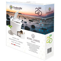 Cinderella Bowl Liner Standard alkuperäiset suojapussit 500 kpl pakkauksessa