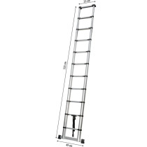 Berger Soft Close -teleskooppitikkaat 3,2 m