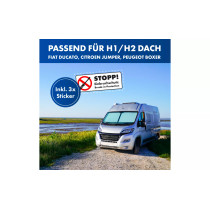 Lainfeld takaoven turvalukitus Ducato H1 / H2