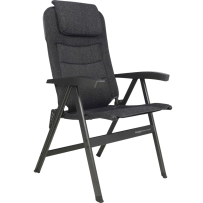 Westfield Noblesse Ergofit kokoontaitettava retkituoli, tummanharmaa