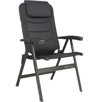 Westfield Noblesse Ergofit -kokoontaitettava retkituoli, hiilenharmaa