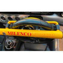 Milenco High Security ohjauspyörän lukko, keltainen