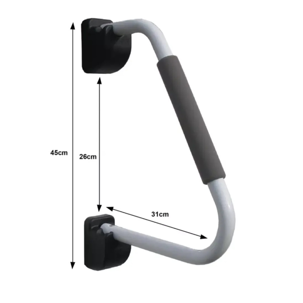 Milenco Safety Hand Rail nousukahva valkoinen