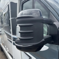 Milenco peilisuojat Ducato 2025 musta ja valkoinen