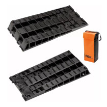 Froli Kompakt oikaisukiilat 2 kpl säilytyslaukulla musta