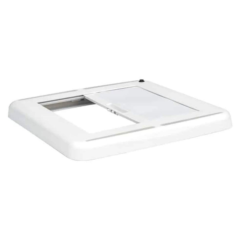 Airxcel MaxxShade Plus sisäkehys LED-valolla 356x356 mm kattoluukkuun