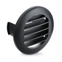 Dometic TwinBoost APOL ilmanpoistosäleikkö yhteensopiva TwinBoost-järjestelmään, musta