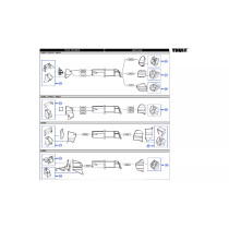 Thule Residence / Panorama 8000 -kiinnitysprofiili