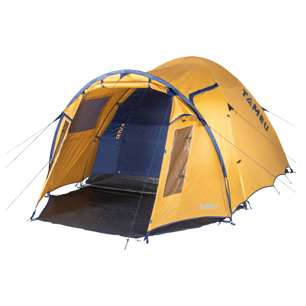 Tambu Setu 4 hengen kupoliteltta suurella etutilalla