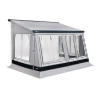 Thule Veduta -markiisiteltta, 5.0 m