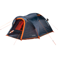 Tambu Haika 3 hengen kupoliteltta lisälattialla