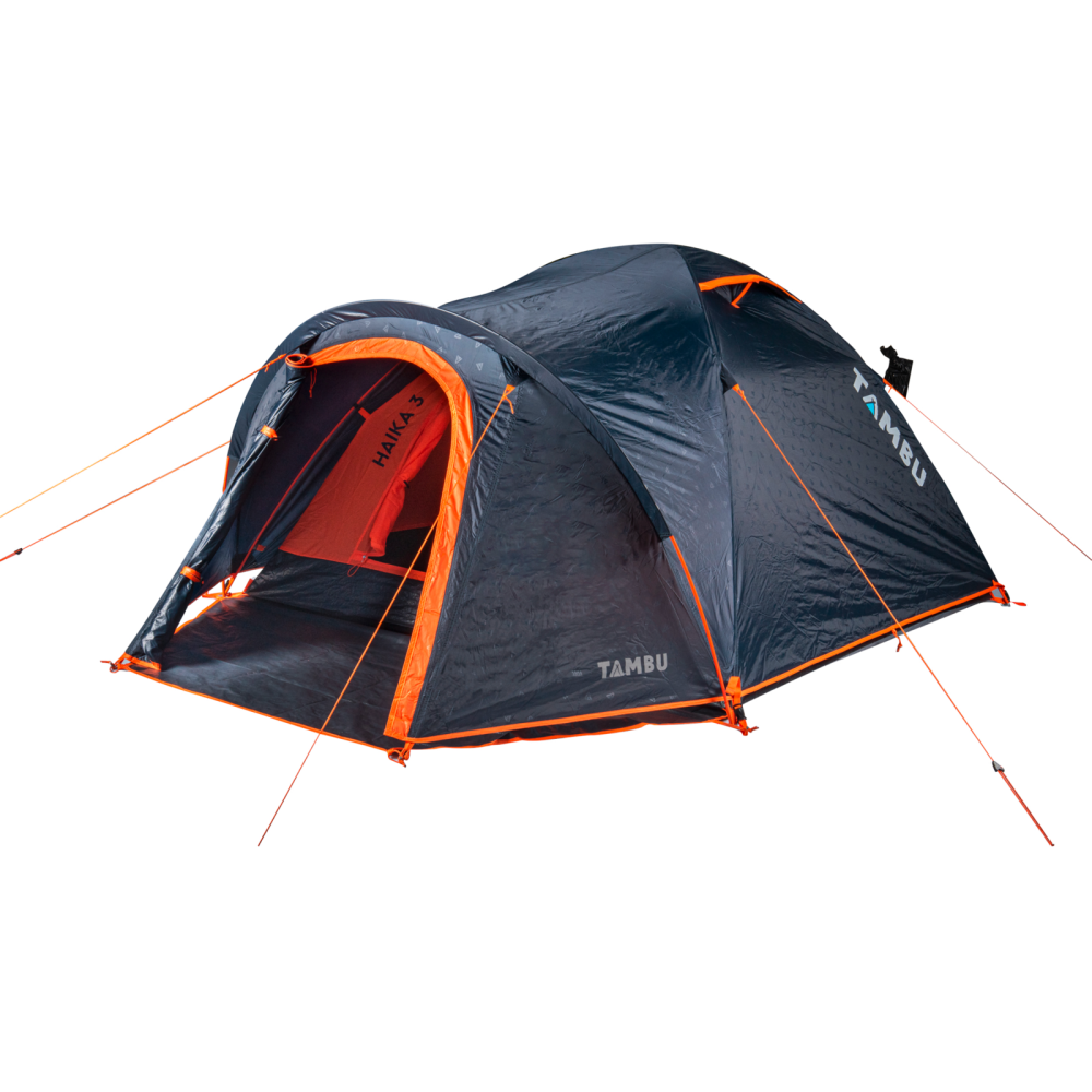 Tambu Haika 3 hengen kupoliteltta lisälattialla