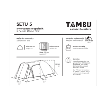 Tambu Setu 5 -kupoliteltta