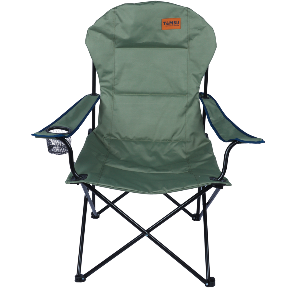 Tambu Bengala retkituoli rPET-materiaalilla ja juomapidikkeellä