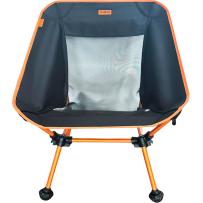 Tambu Batasa kevyt ja säädettävä retkituoli alumiinirungolla ja mesh-kankaalla