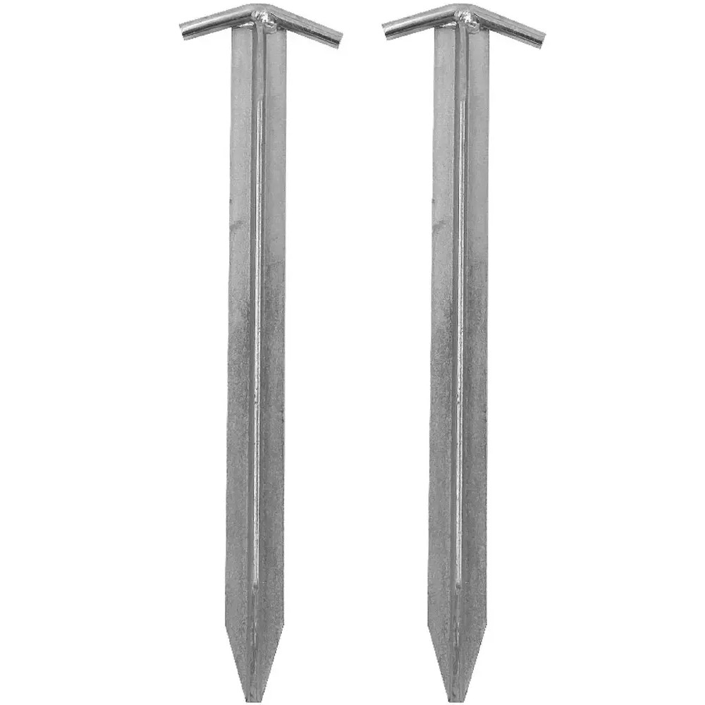 Bent teräksiset T-kiilat myrskykiinnitykseen koville alustoille, 200 mm