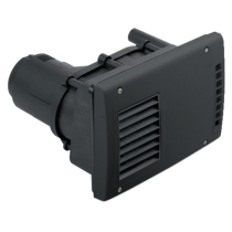 Truma WKCD seinäläpivienti antrasiitinharma, poistopuhaltimella, sopii Truma Combi D -malleihin