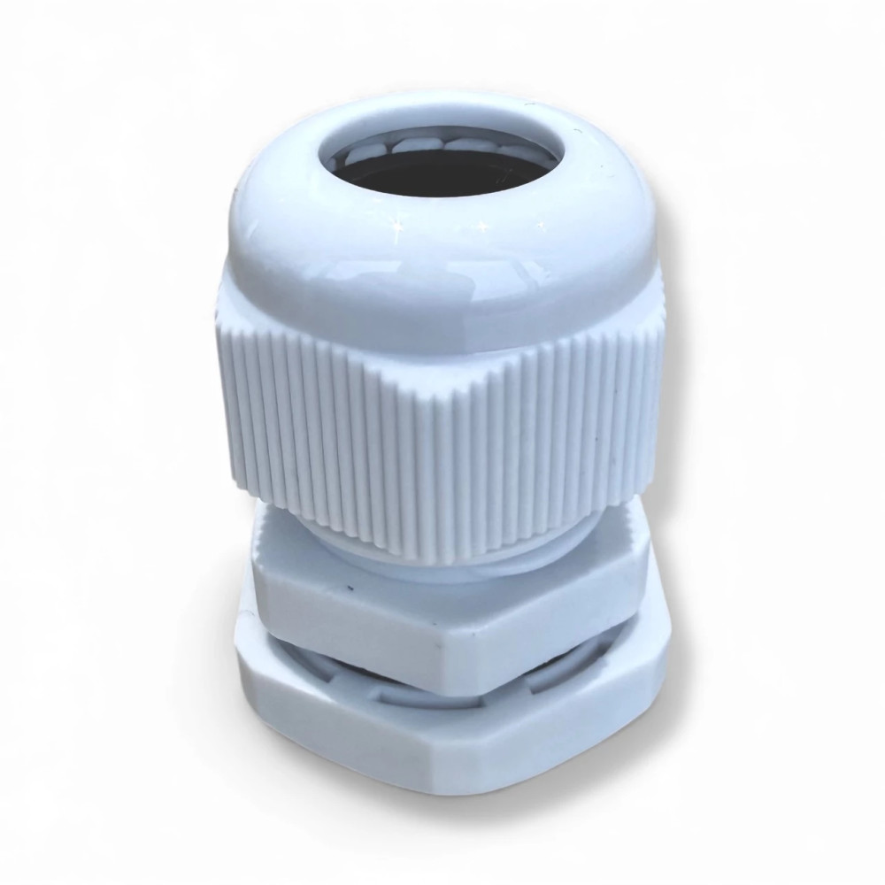 NDS PG13 -johtoläpivienti, Ø7-12mm (valkoinen)