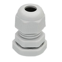 NDS PG9 -johtoläpivienti, Ø4-8 mm (harmaa)