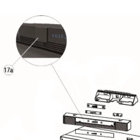 Thetford paneelin näytön peitelevy T2090