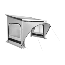 Thule Quickfit 2.6m -markiisiteltta (XL)