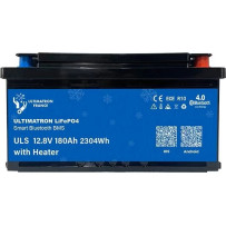 Ultimatron LiFePo4 -litiumakku 12V, 180Ah