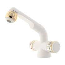 Comet Barwig Compact -sekoitushana, valkoinen / kulta