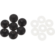 Thetford liesitason ruuvinsuojat, seitsemän kappaleen sarja ruuvien peittämiseen