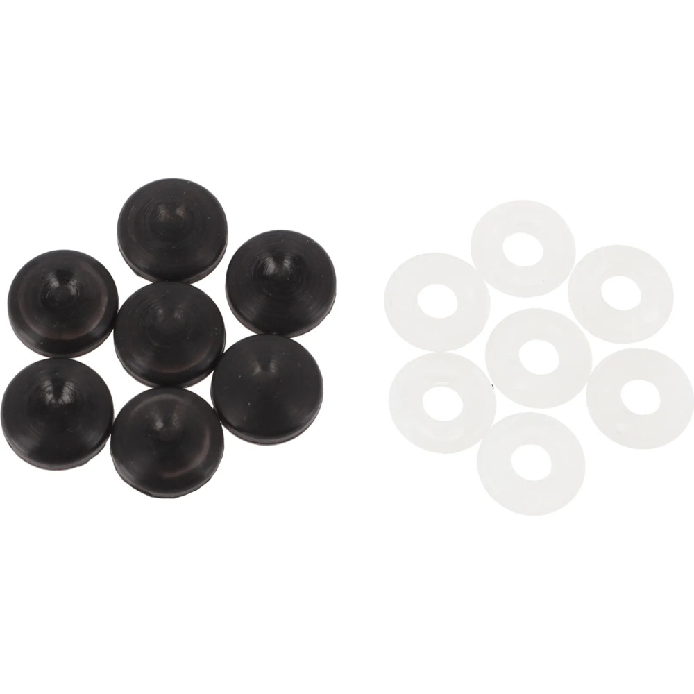 Thetford liesitason ruuvinsuojat, seitsemän kappaleen sarja ruuvien peittämiseen