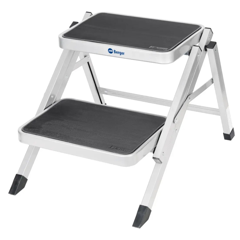 Berger kokoontaittuva kaksitasoinen askelma, teräs