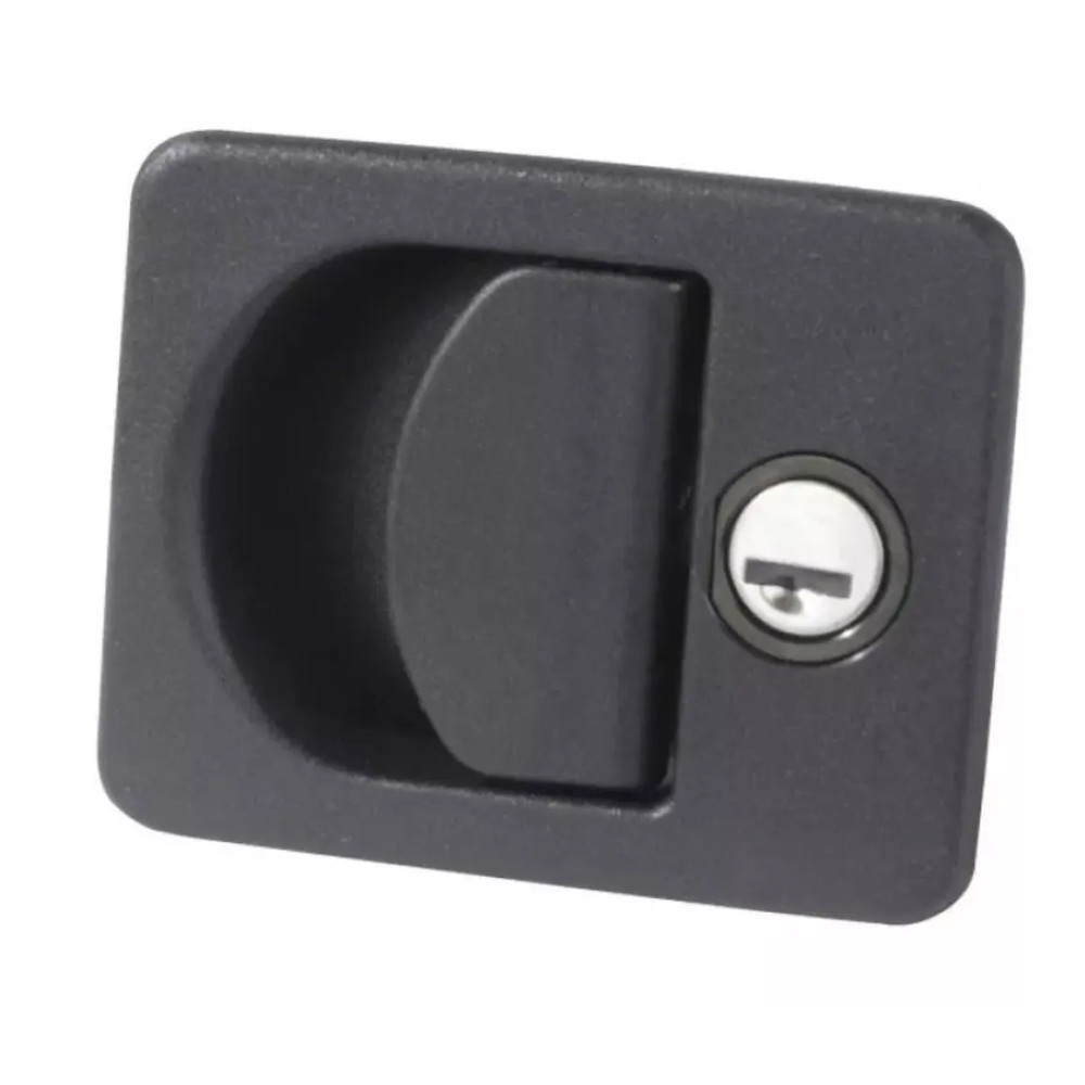 STS Kubus upotettava luukun lukko, musta