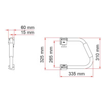 Fiamma Security 31 -turvakahva, syvänmusta