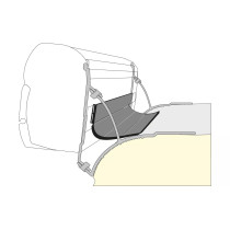 Fiamma Kit Rain Guard Van -markiisin tiivistyskumi, 3 m